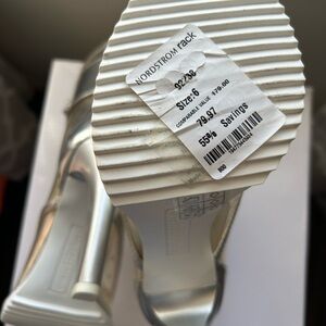 Karl Lagerfeld Silver Women's Heels